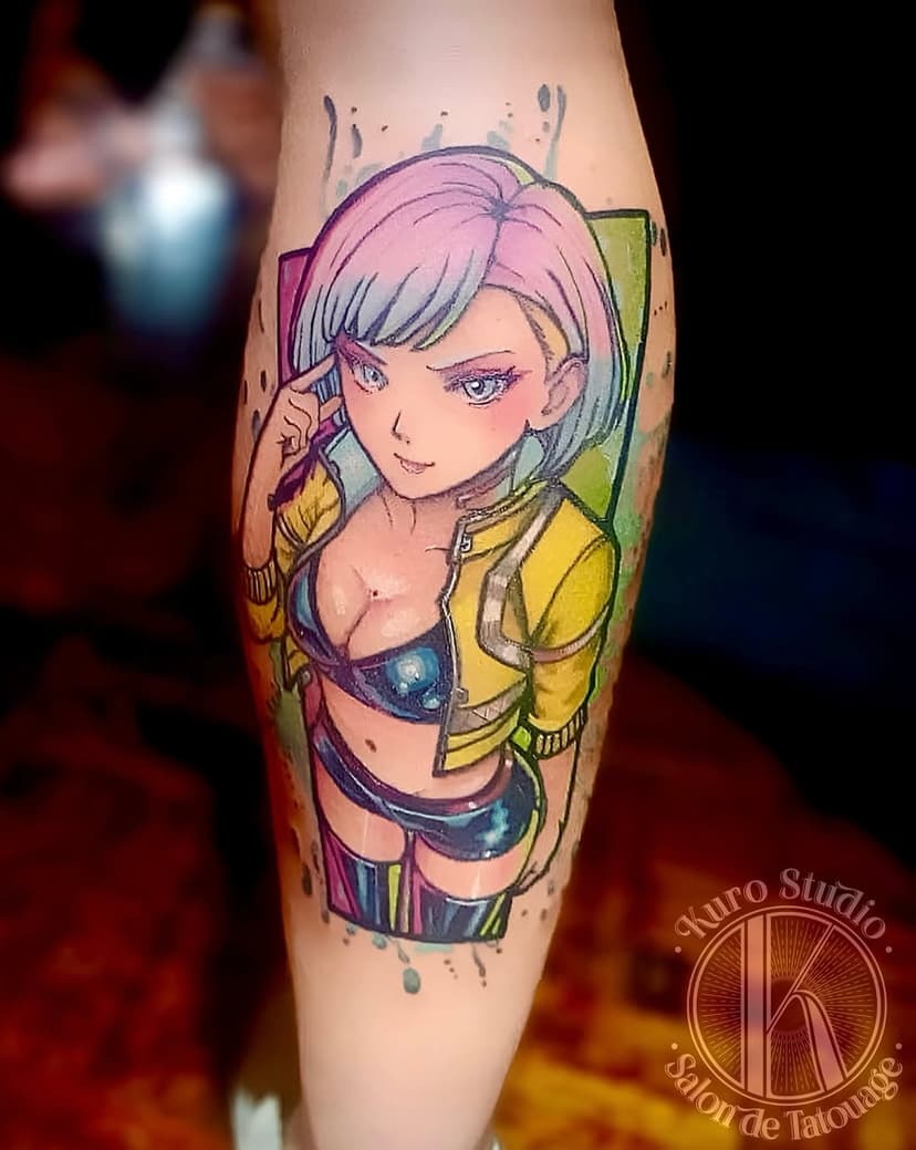 Tatouage de Kuro Studio – Tatoueur anime & néo-trad à Saint-Jean-le-Vieux