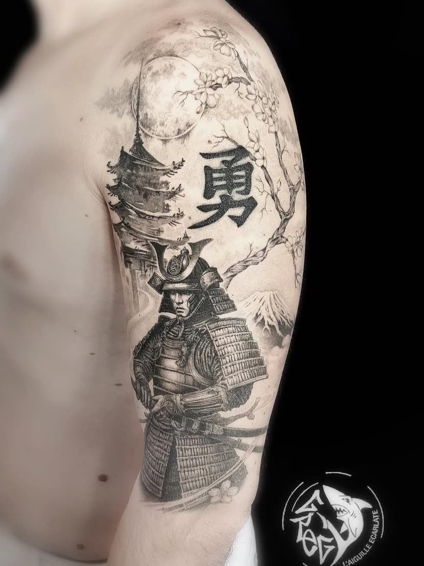 Tatouage de L' Aiguille Ecarlate