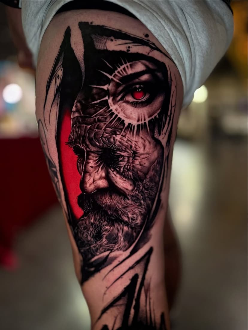 Tatouage de L'Aile Noire Tattoo Shop