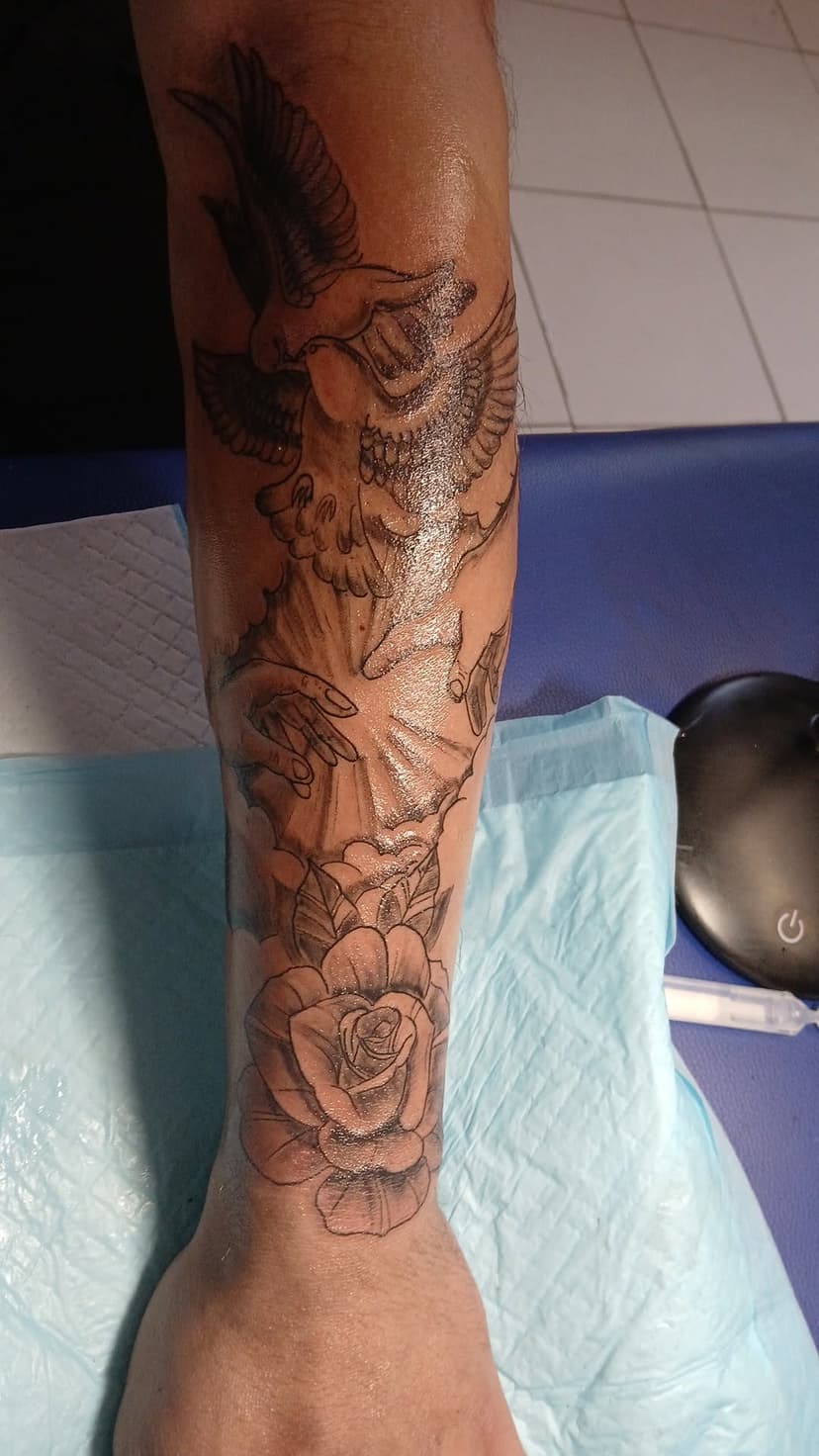 Tatouage de L'art du tatouage