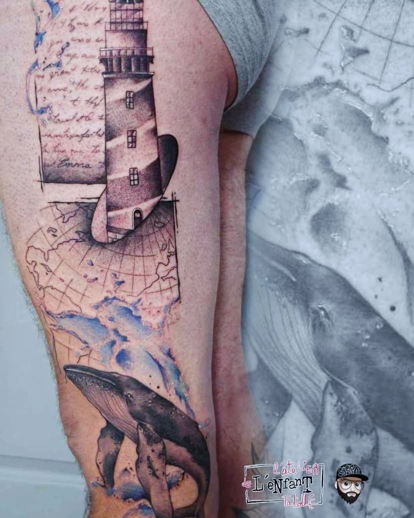 Tatouage de L’atelier De L’enfant Tatoué