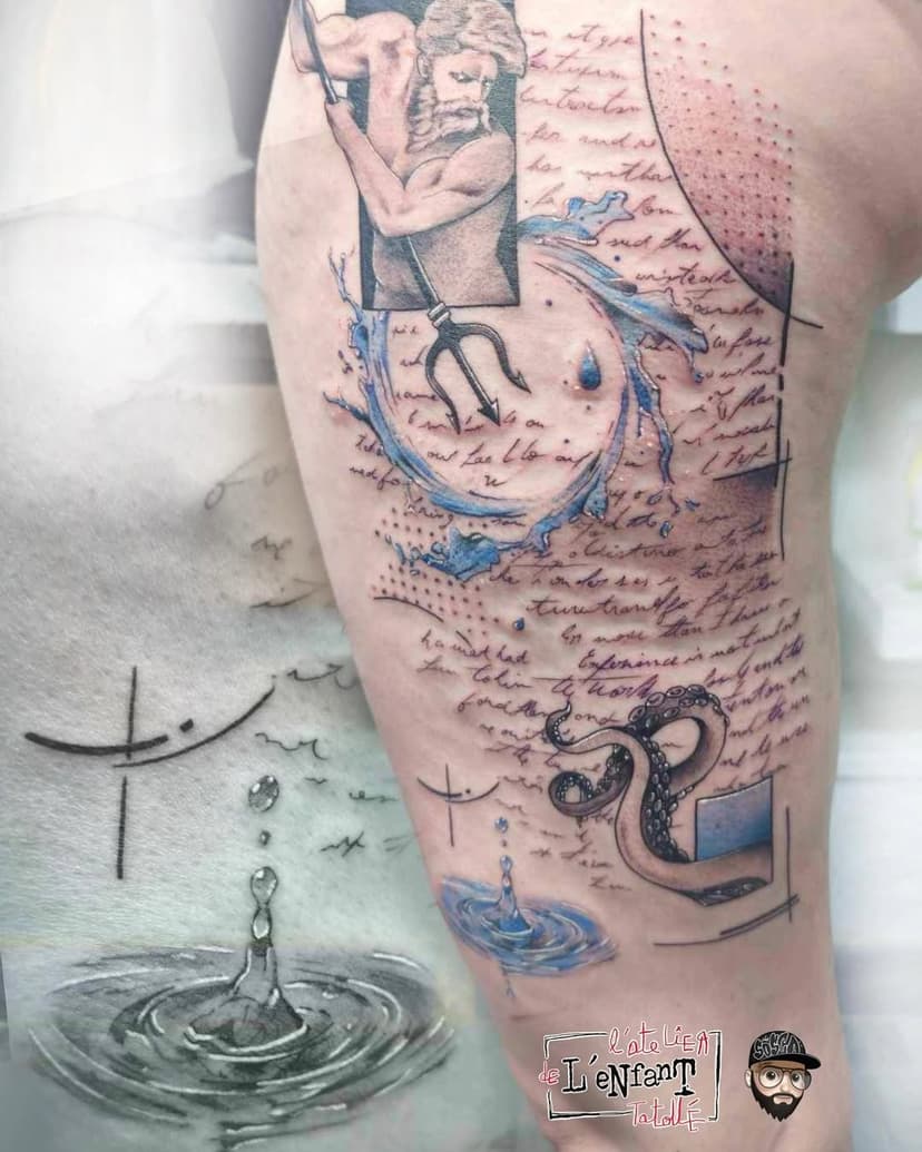 Tatouage de L’atelier De L’enfant Tatoué