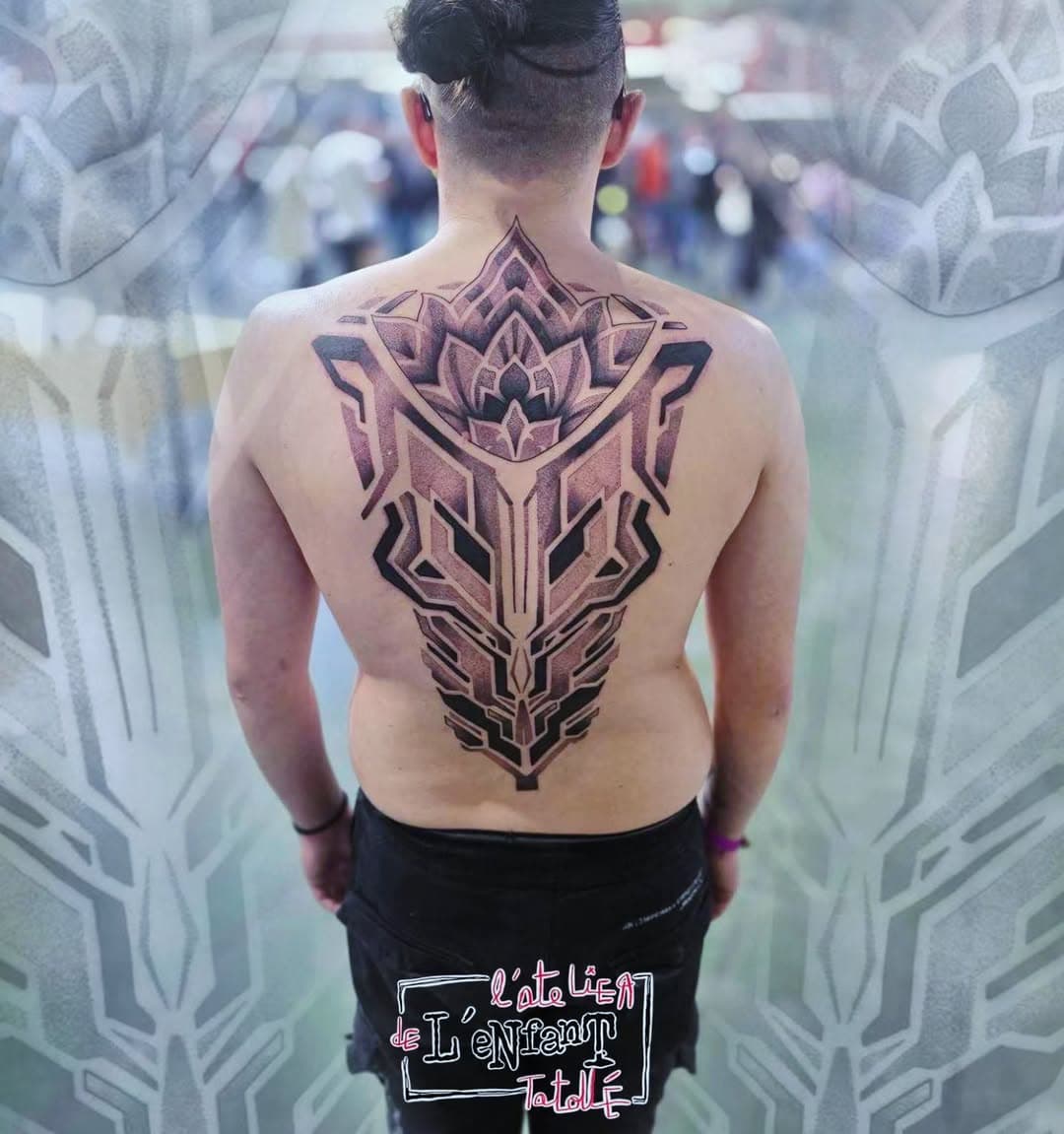 Tatouage par L’atelier De L’enfant Tatoué