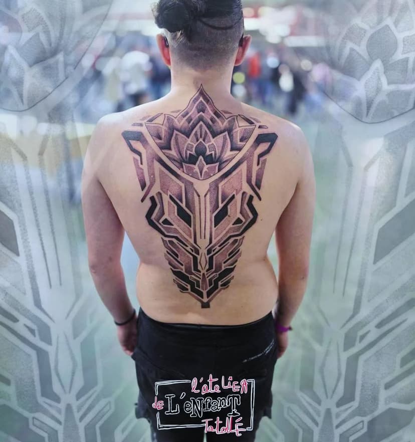 Tatouage de L’atelier De L’enfant Tatoué