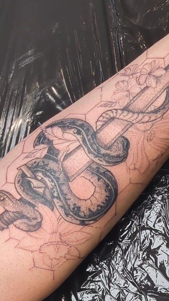 Tatouage de L’Atelier de Raphe