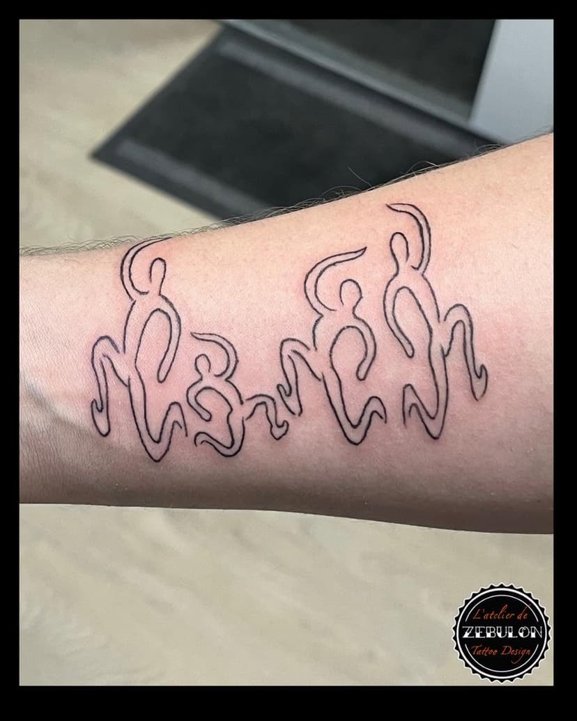 Tatouage de L'atelier de Zébulon / Tattoo Design