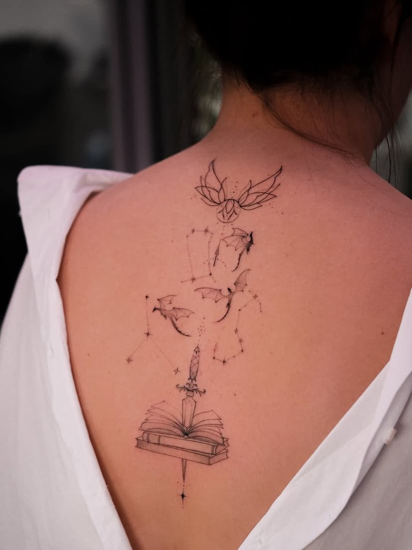 Tatouage de L'atelier du noir