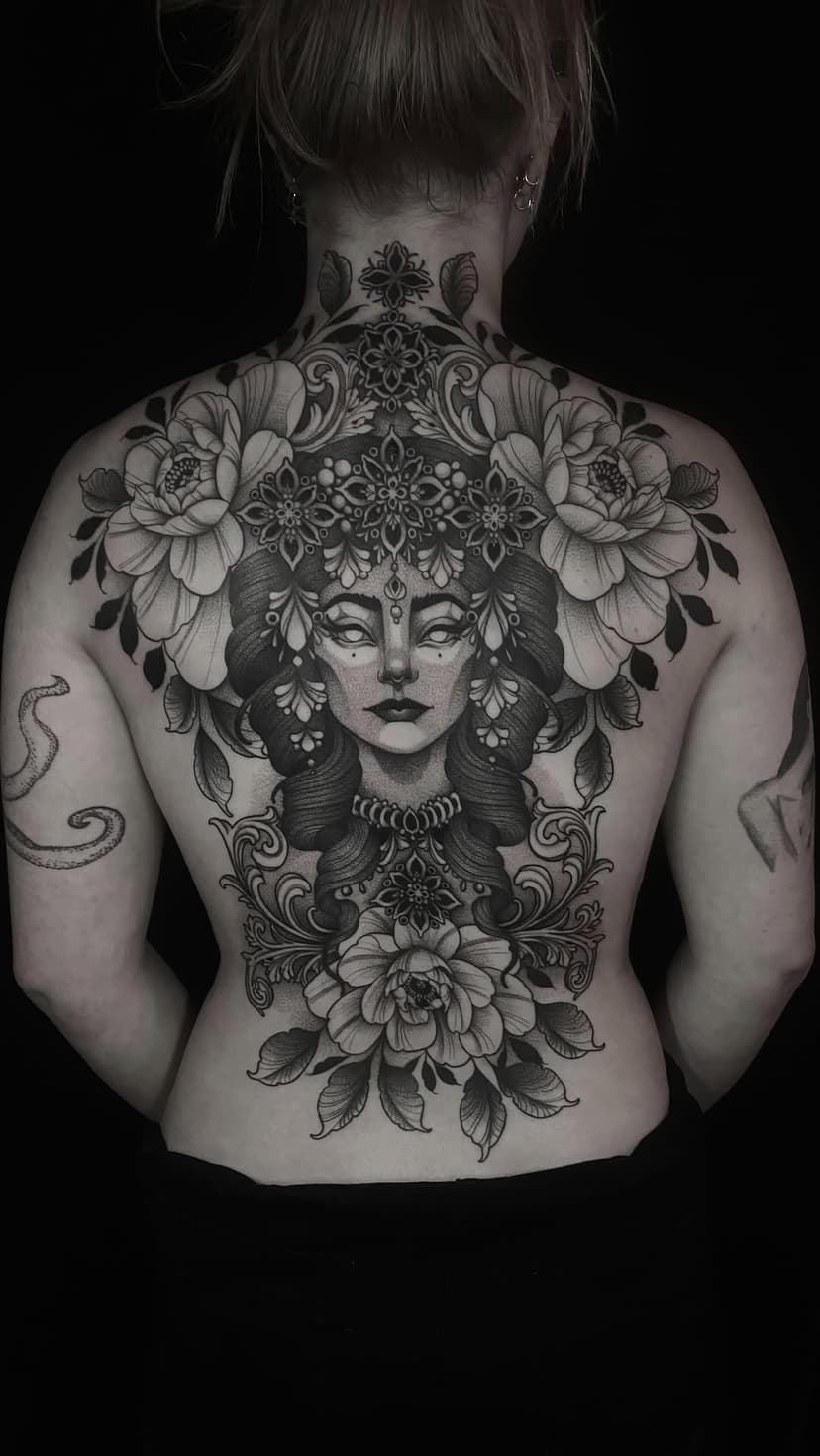 Tatouage de L'Atelier du Point - Salomé Baraër Tattoo