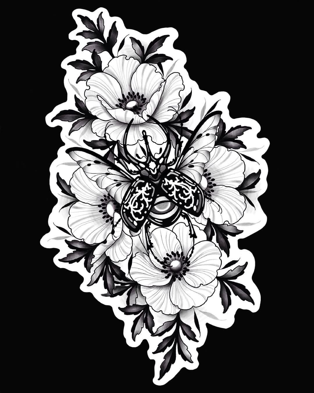 Tatouage par L'Atelier du Point - Salomé Baraër Tattoo