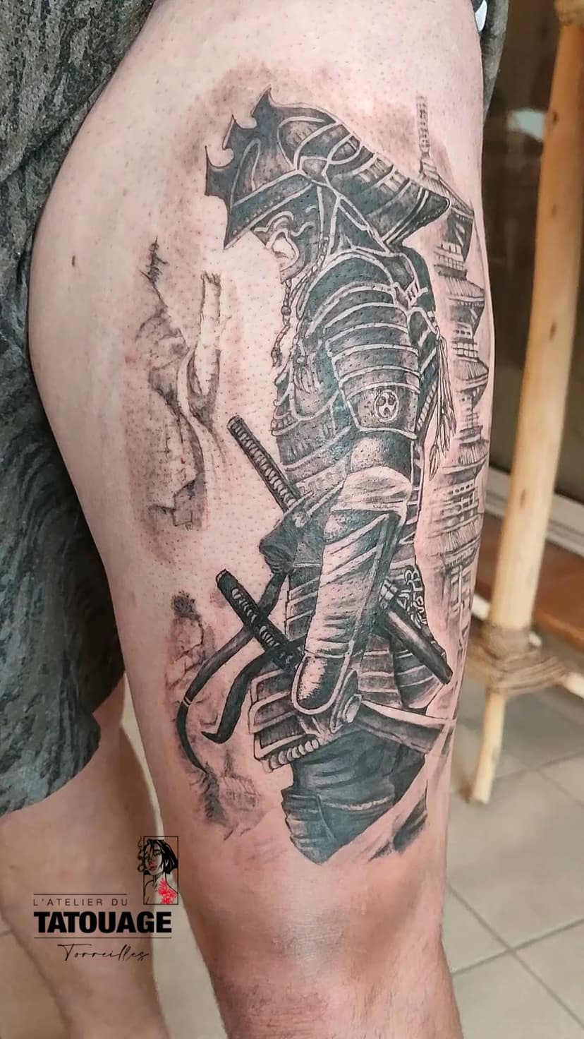 Tatouage de L'Atelier du Tatouage 66