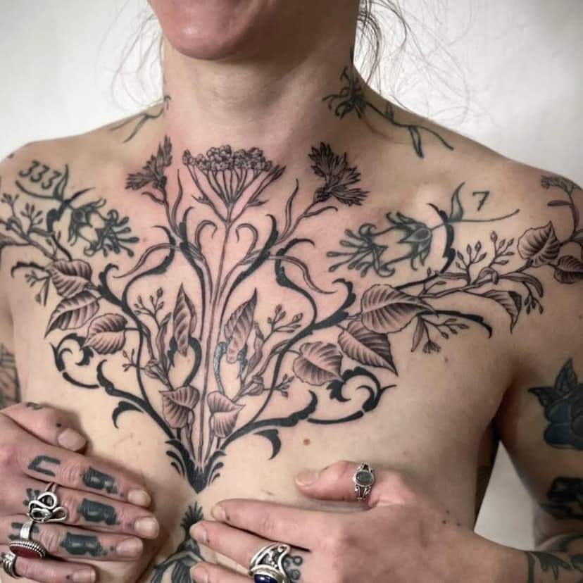 Tatouage de L'atelier Kodama salon de tatouage