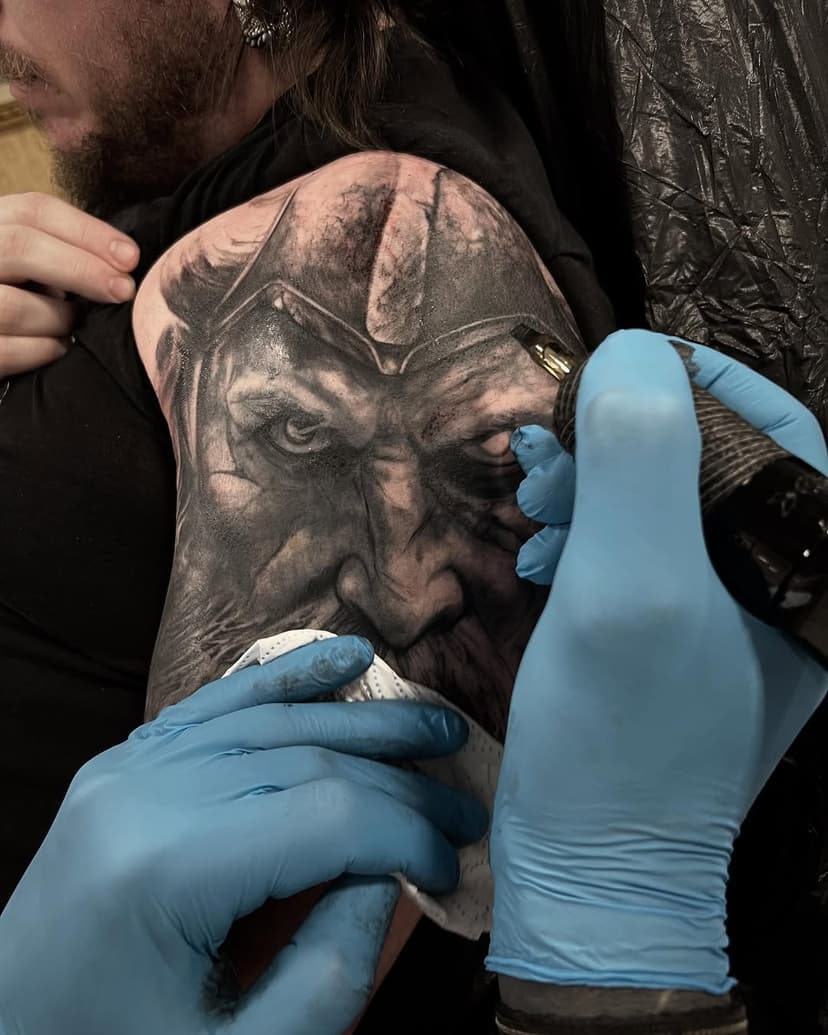 Tatouage de L'atelier tatouage by Jack Jouan