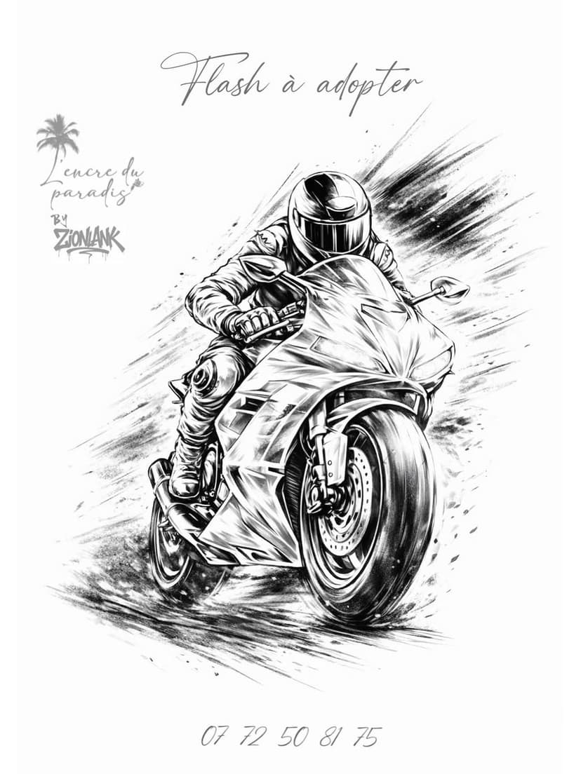 Tatouage de L’encre du Paradis