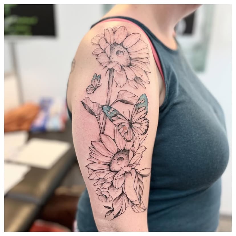 Tatouage de La Casa del Tattoo2 Azimut & Caro