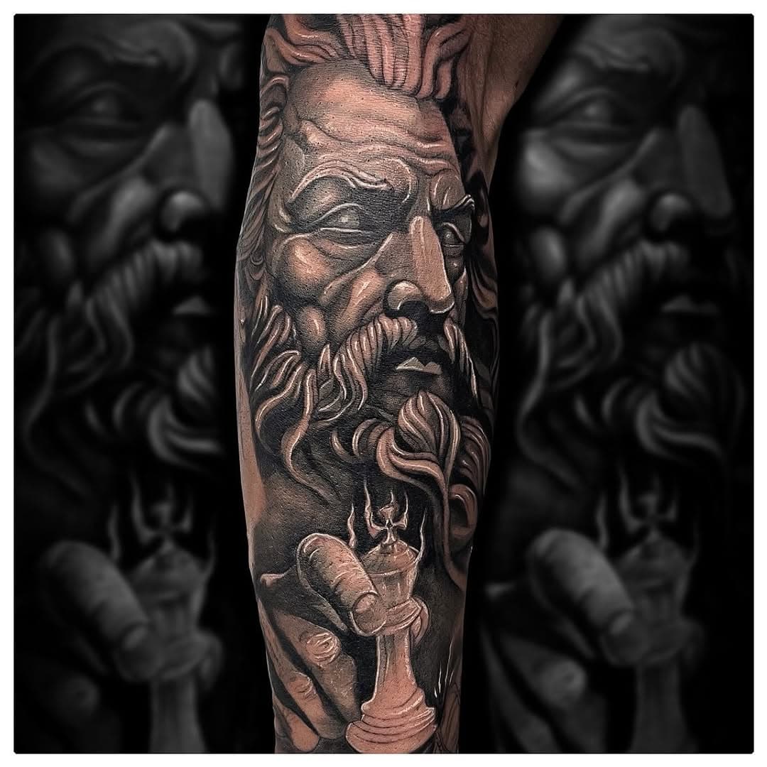 Tatouage par La Casa del Tattoo2 Azimut & Caro