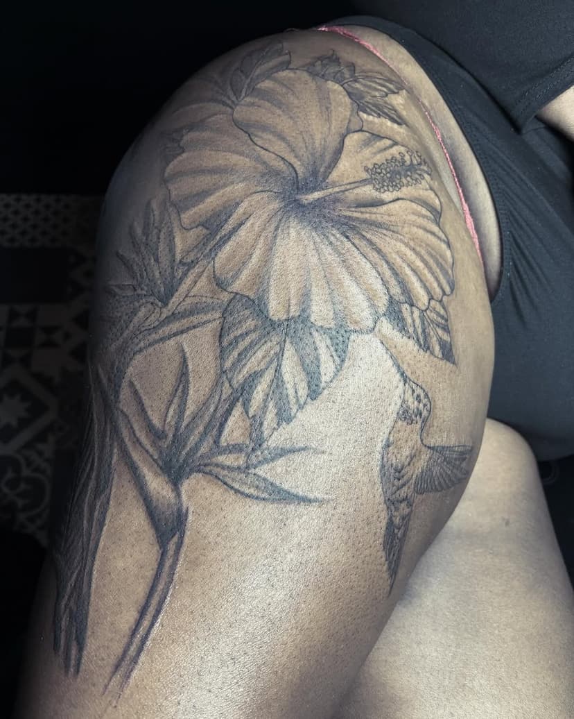 Tatouage de La Culpa tattoo shop