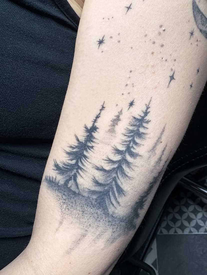 Tatouage de La Culpa tattoo shop