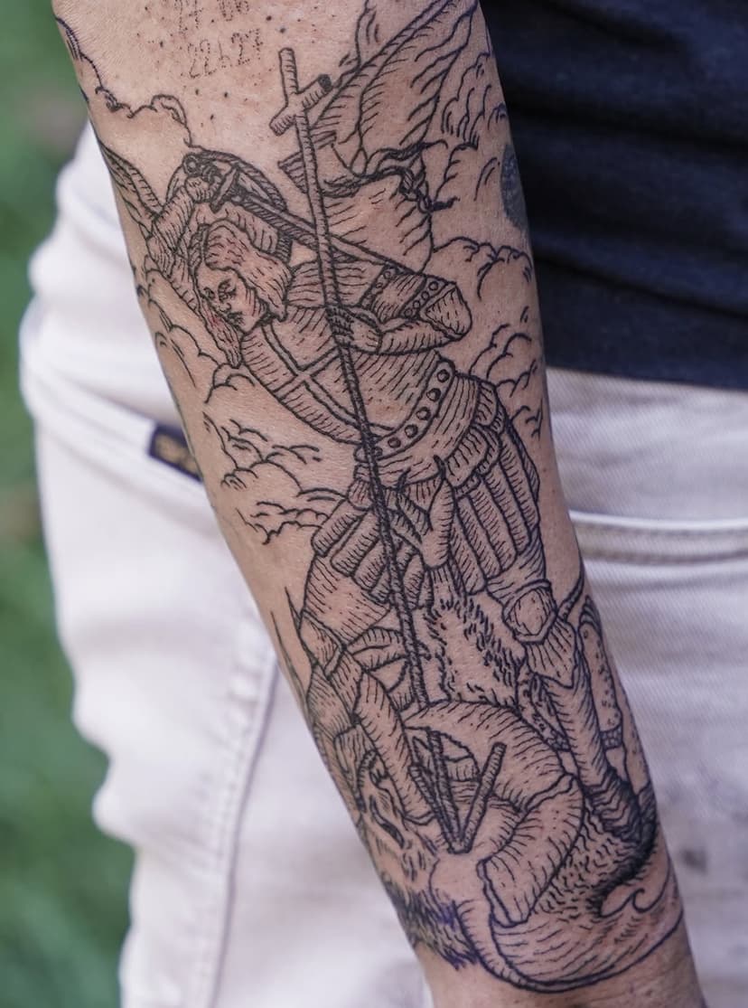 Tatouage de La Griffarde