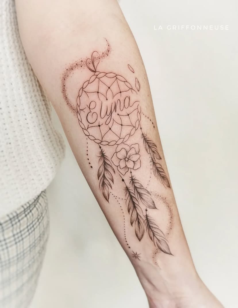 Tatouage de La Griffonneuse