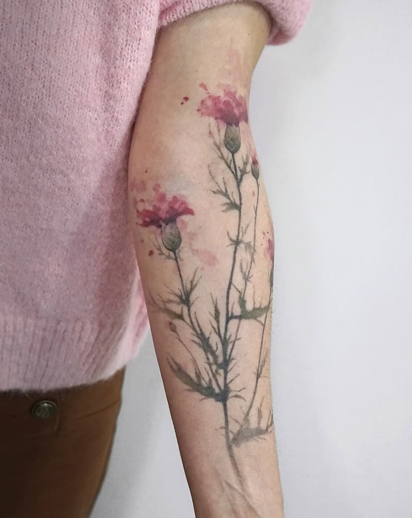 Tatouage de la ligne Sauvage