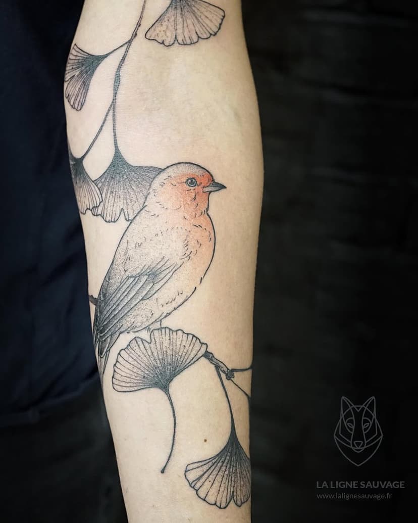 Tatouage de la ligne Sauvage