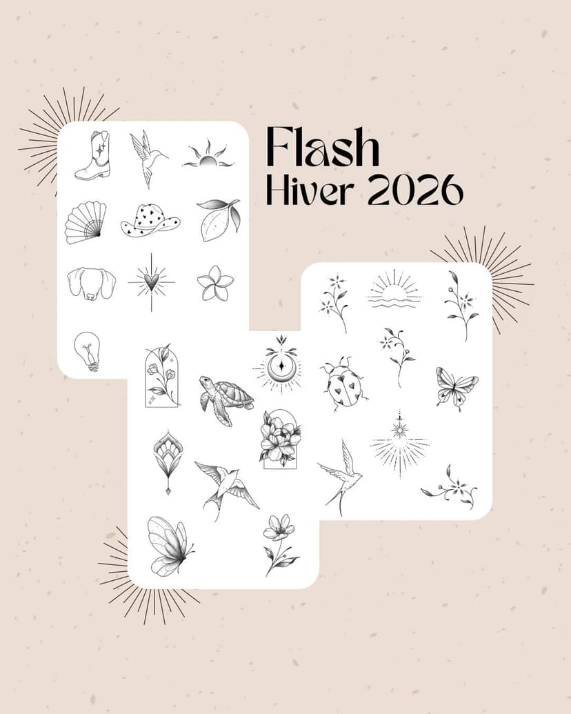 Tatouage de La Marguerite - Salon de Tatouage SUR RDV