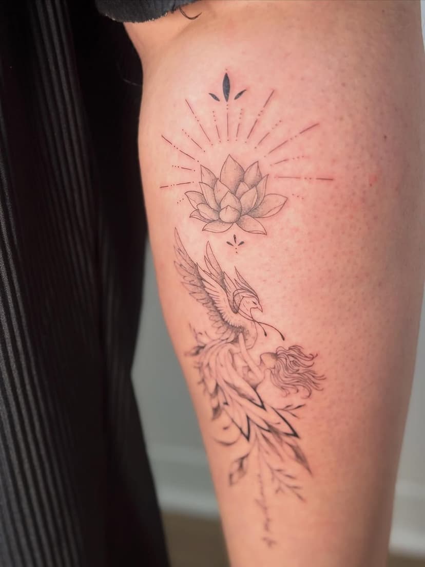 Tatouage de La Marguerite - Salon de Tatouage SUR RDV