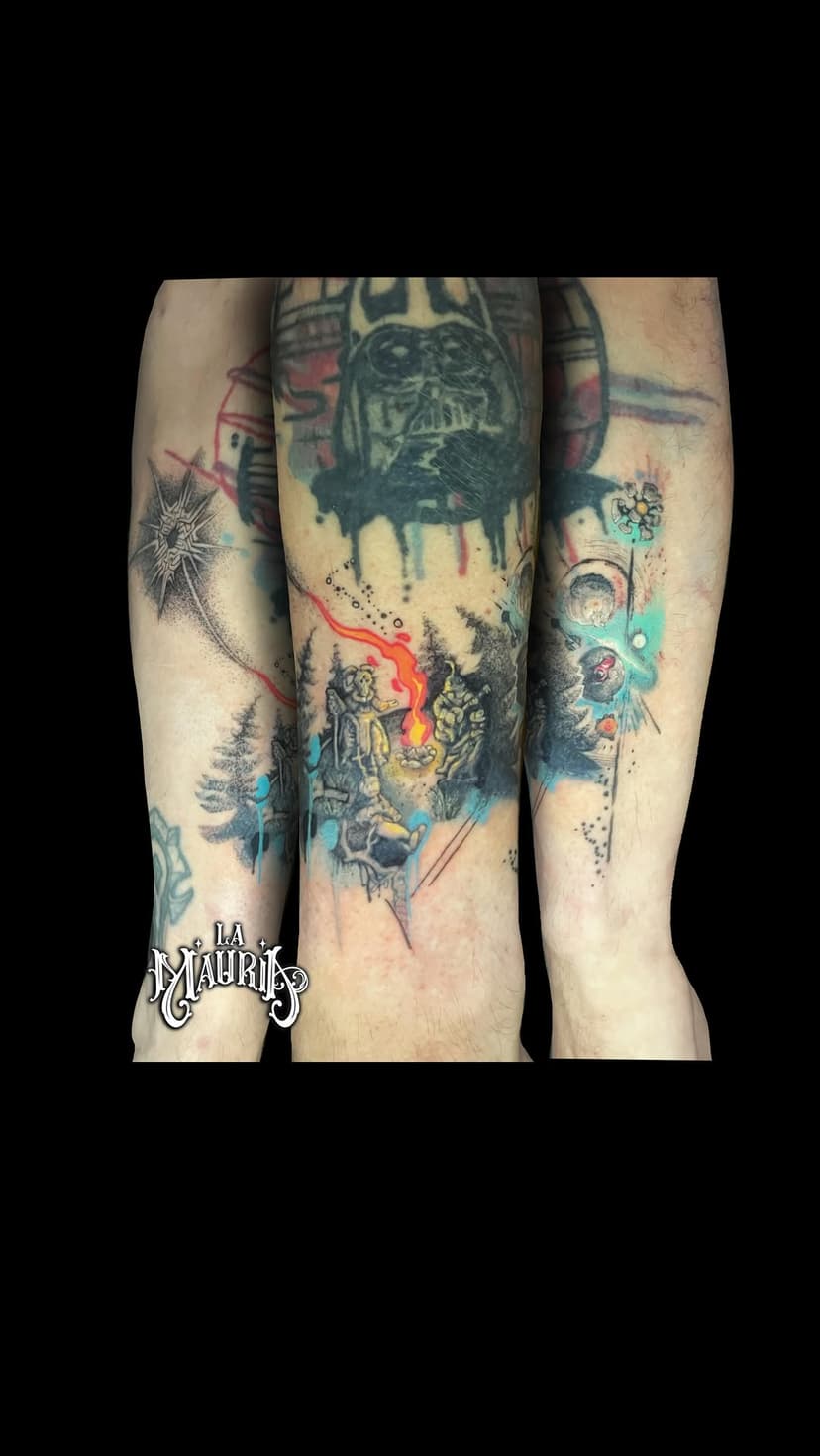 Tatouage de La Mauria tattoo