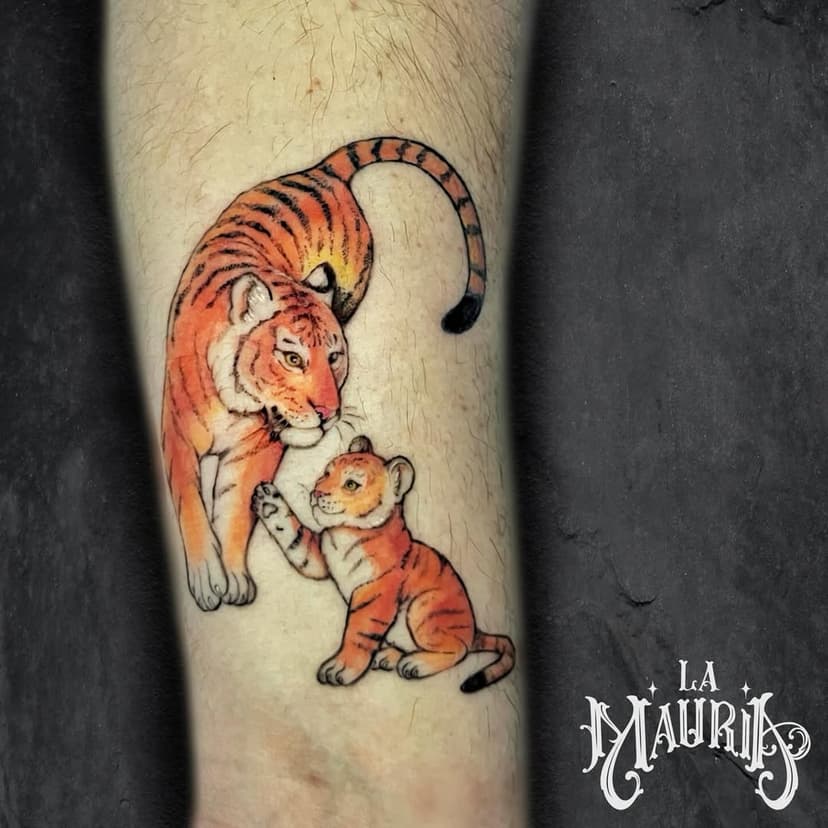 Tatouage de La Mauria tattoo