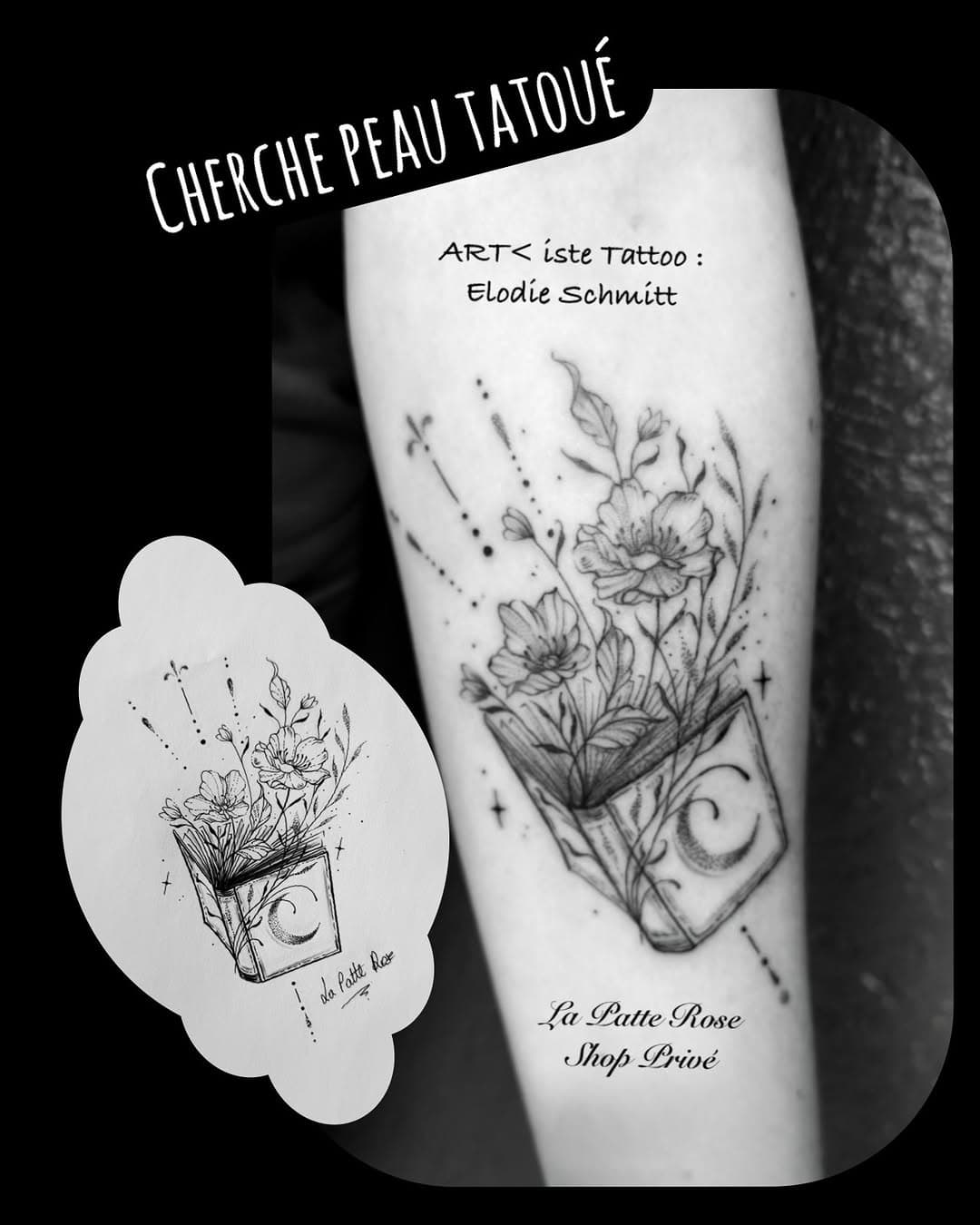 Tatouage par La Patte Rose