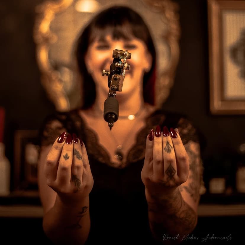 Tatouage de La plume d'argent/ tattoo