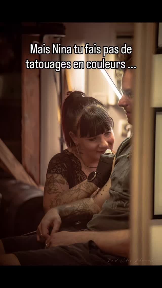 Tatouage de La plume d'argent/ tattoo