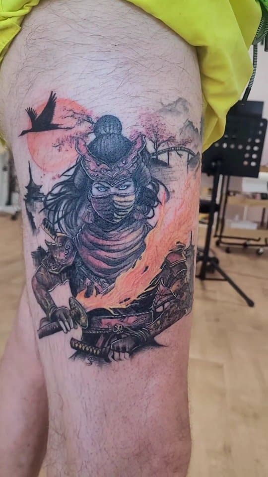 Tatouage de La Tattooisterie