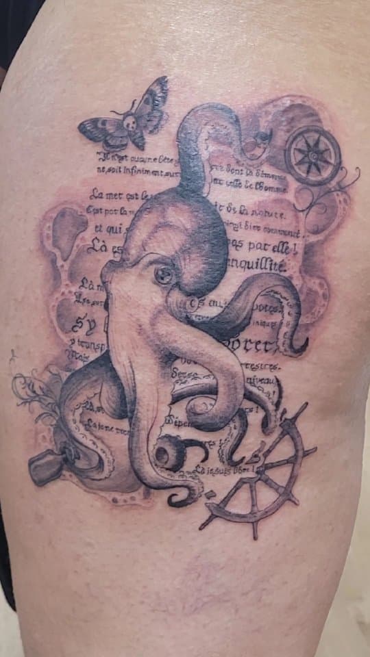 Tatouage de La Tattooisterie