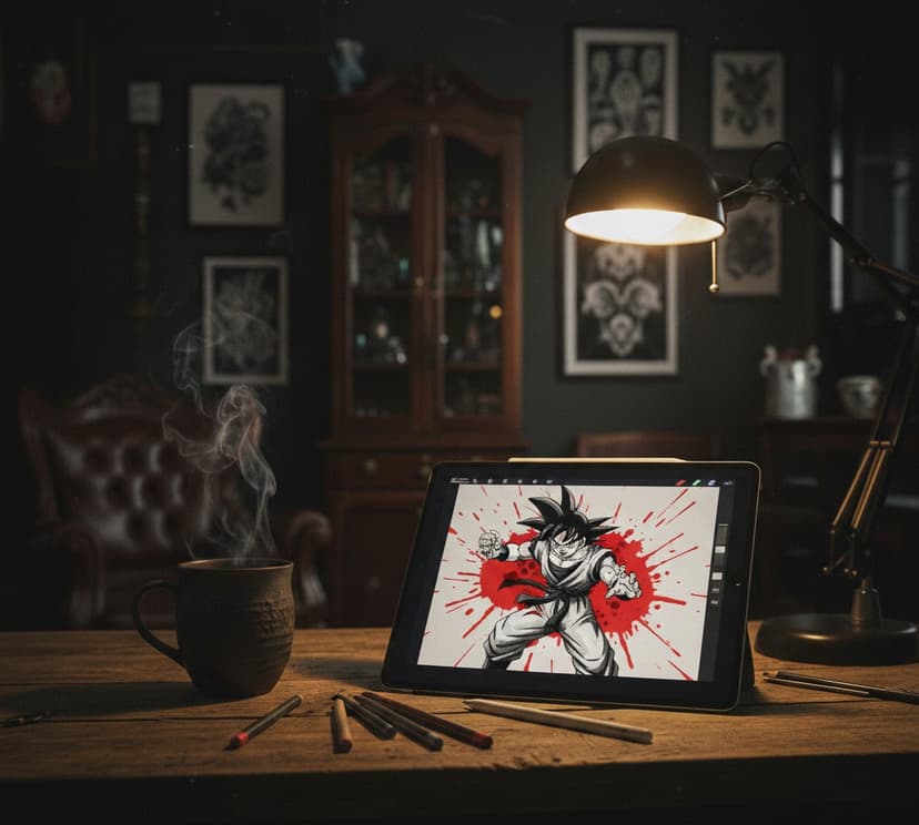 Tatouage de La Veuve Rouge - Tattoo Artist