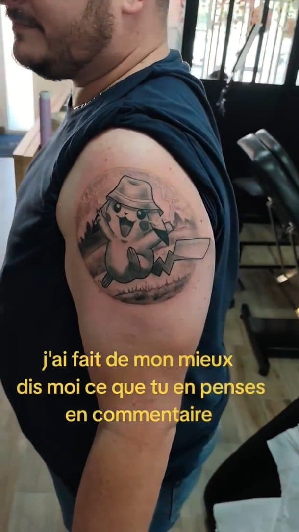 Tatouage de le bull tatoué