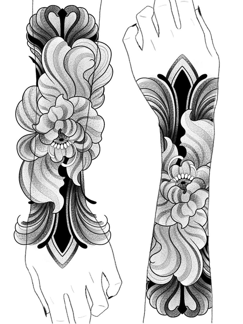 Tatouage de Le Chemin De Traverse Tattoo Studio