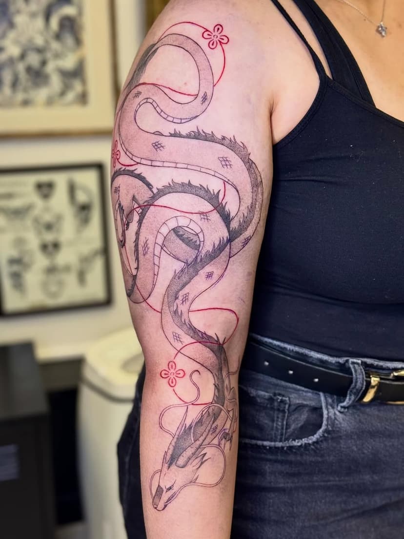 Tatouage de Le Chemin De Traverse Tattoo Studio