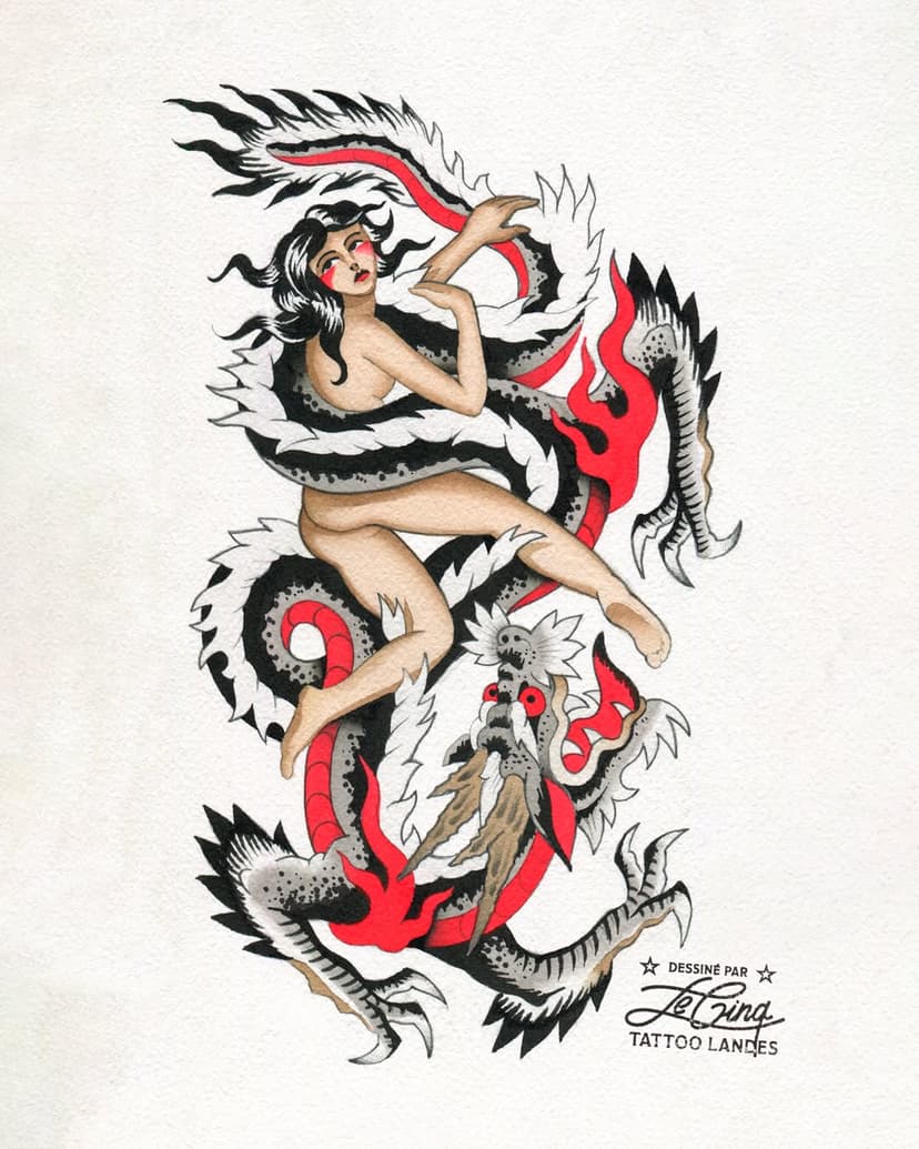 Tatouage de Le Cinq Tattoo