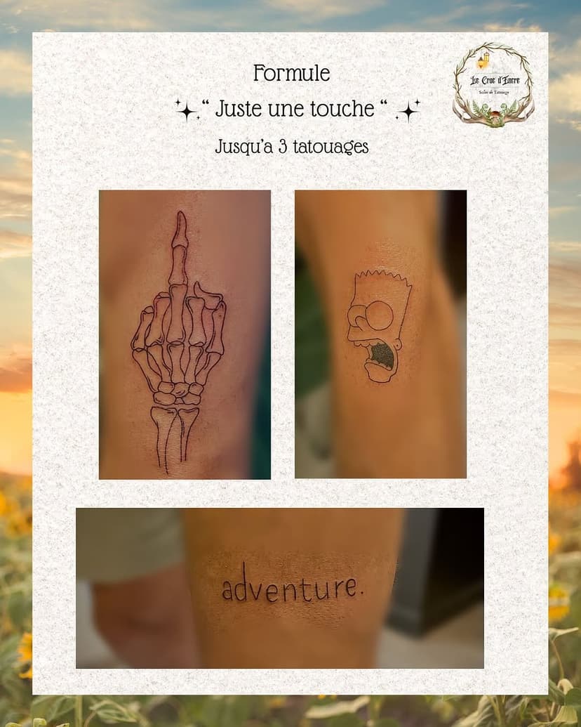 Tatouage de Le Croc d'Encre - Salon de tatouage Escaudain