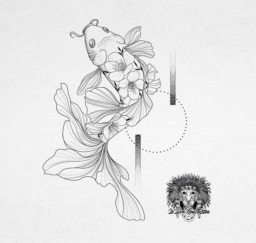 Tatouage de Le Lion Noir Tattoo