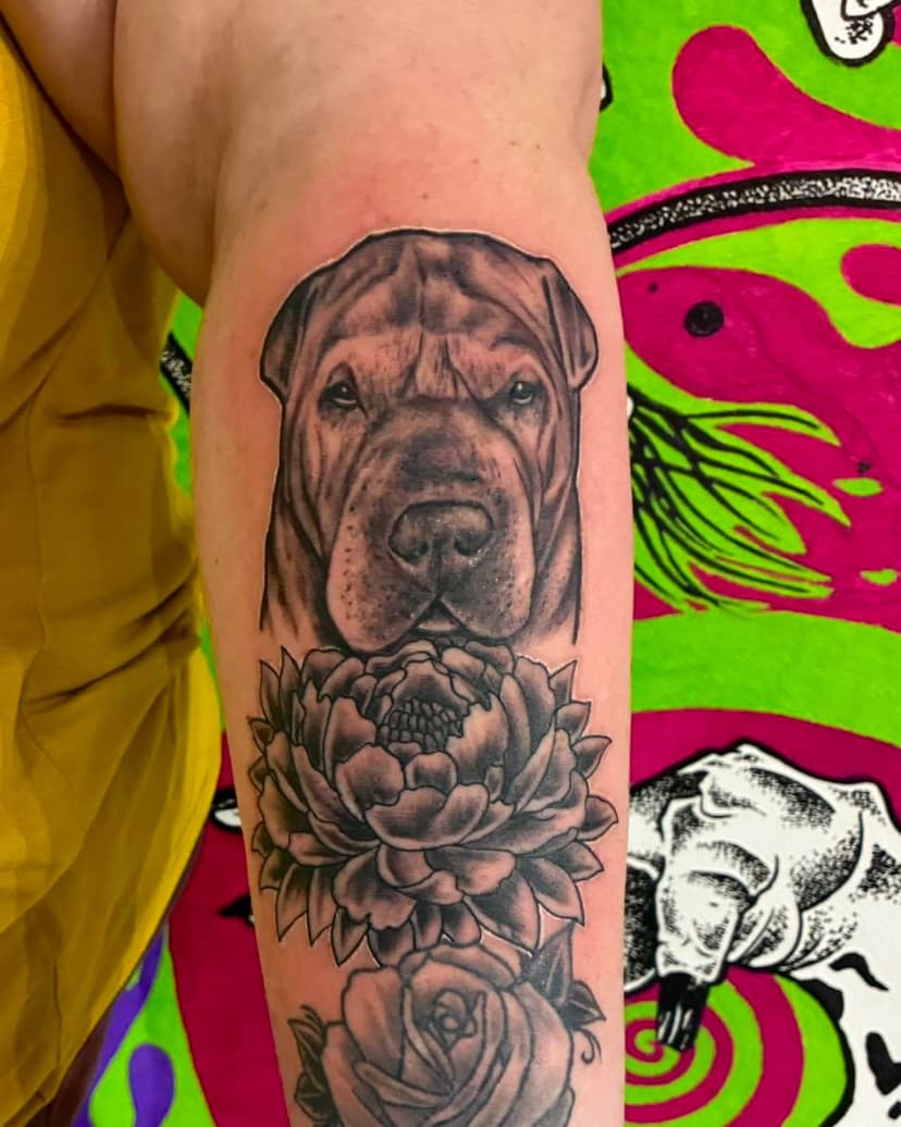 Tatouage de Le sable noir