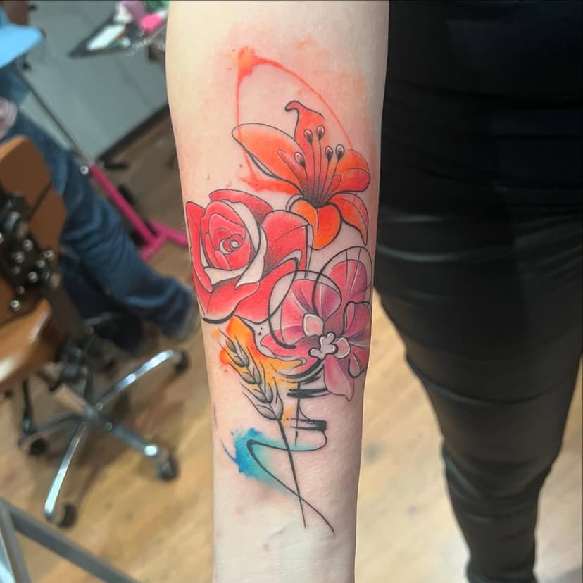 Tatouage de Le Village Encré