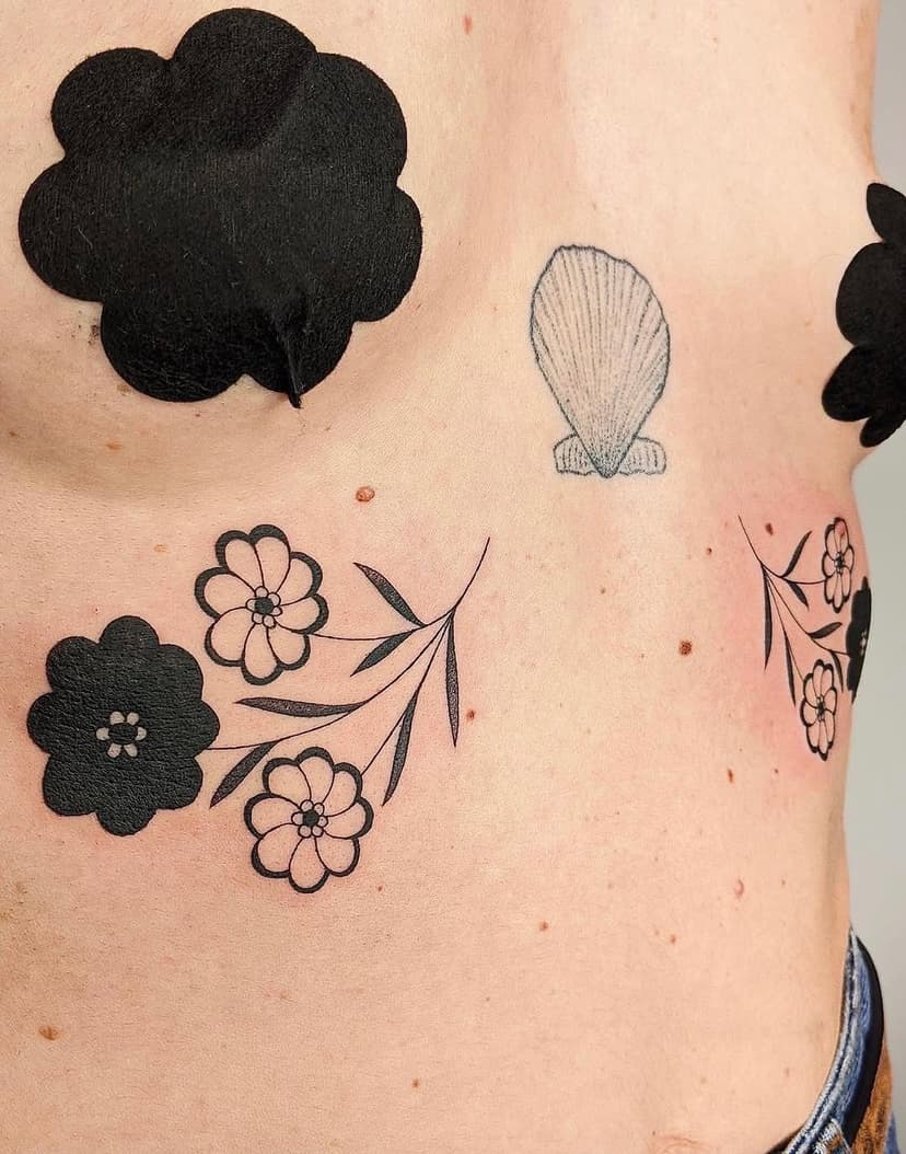 Tatouage de Noire de Ligne