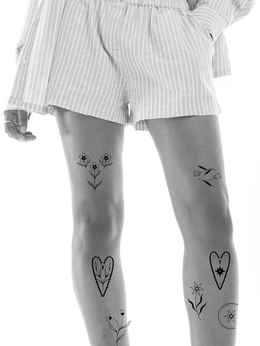 Tatouage de Noire de Ligne