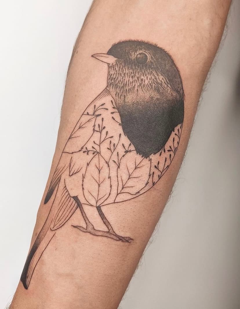 Tatouage de Noire de Ligne