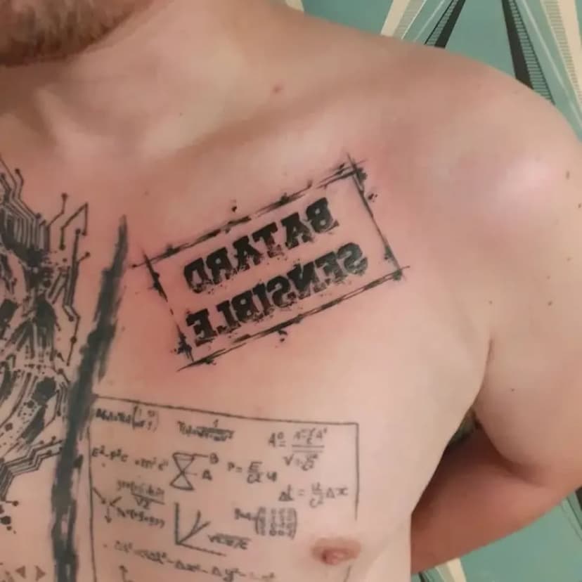 Tatouage de Les bonnes vibrations