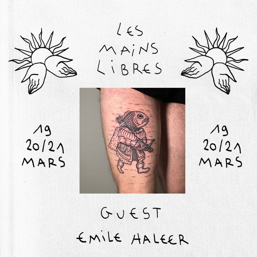 Tatouage de Les Mains Libres (ex Mačka Studio)