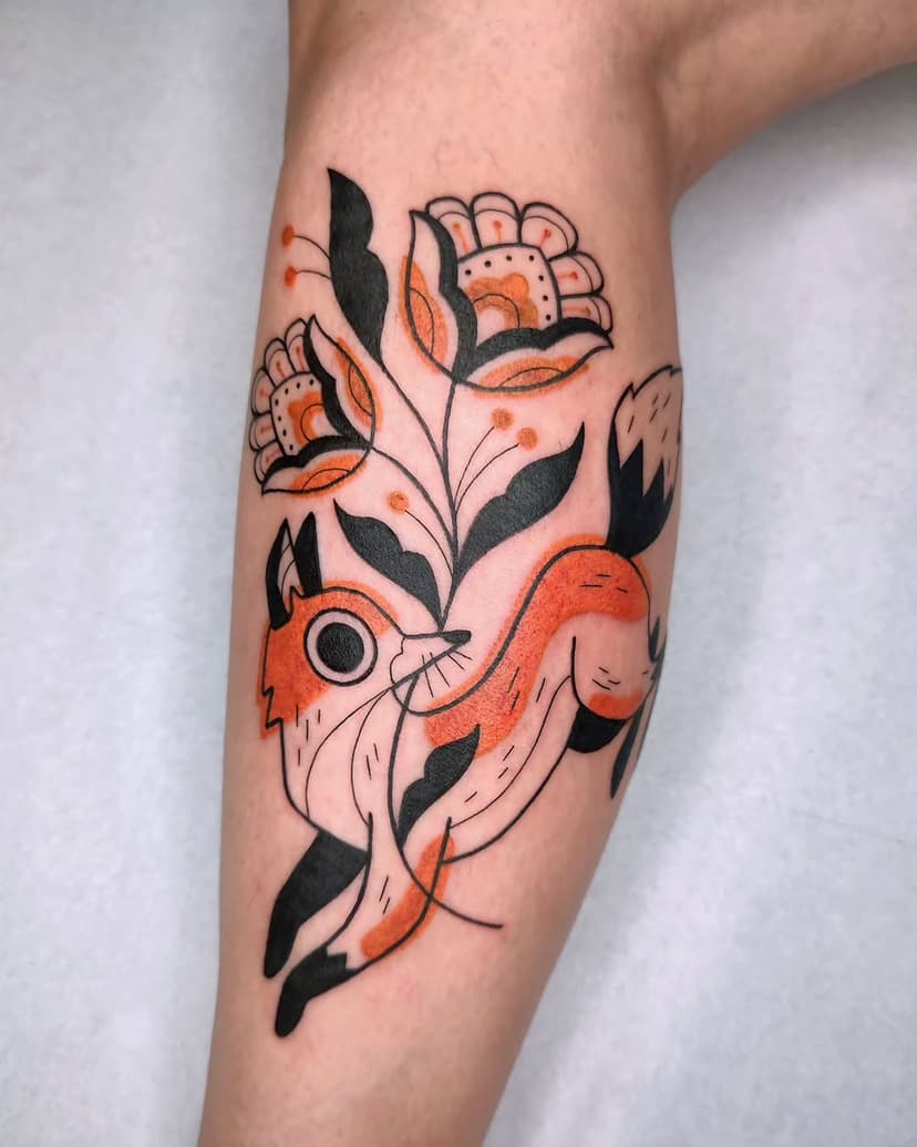 Tatouage de Les Méandres