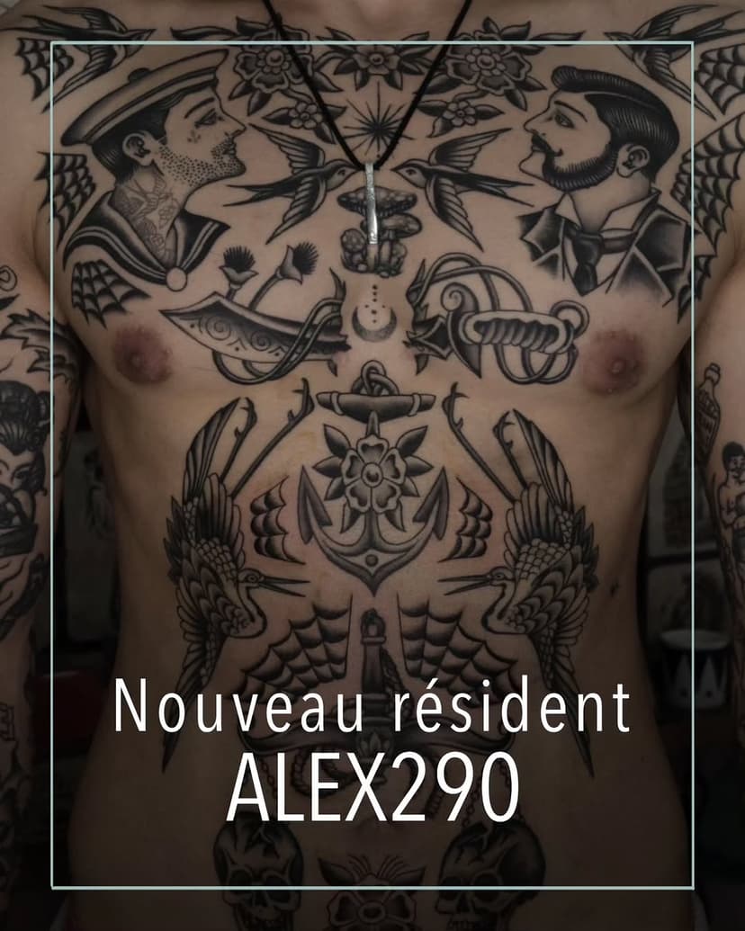 Tatouage de Les Méandres